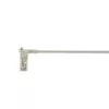 Kensington õhuke NanoSaver 2.0 EQ kombinatsiooniga sülearvutilukk, 1,8 m, Kensington, Kombinatsioonlukk, Roostevaba teras, Tsinkteras, Hõbedane