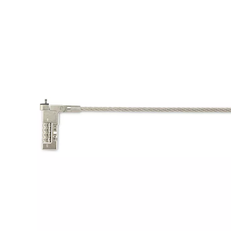 Kensington õhuke NanoSaver 2.0 EQ kombinatsiooniga sülearvutilukk, 1,8 m, Kensington, Kombinatsioonlukk, Roostevaba teras, Tsinkteras, Hõbedane