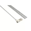 Kensington õhuke NanoSaver 2.0 EQ kombinatsiooniga sülearvutilukk, 1,8 m, Kensington, Kombinatsioonlukk, Roostevaba teras, Tsinkteras, Hõbedane