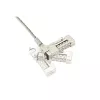 Kensington õhuke NanoSaver 2.0 EQ kombinatsiooniga sülearvutilukk, 1,8 m, Kensington, Kombinatsioonlukk, Roostevaba teras, Tsinkteras, Hõbedane