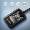 SSD korpus AXAGON ADM2-AM USB-A 10Gbps ühe M.2 NVMe/SATA draivi jaoks, USB 3.2 Gen 2, 10 cm kaabel, must