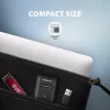 SSD korpus AXAGON ADM2-AM USB-A 10Gbps ühe M.2 NVMe/SATA draivi jaoks, USB 3.2 Gen 2, 10 cm kaabel, must