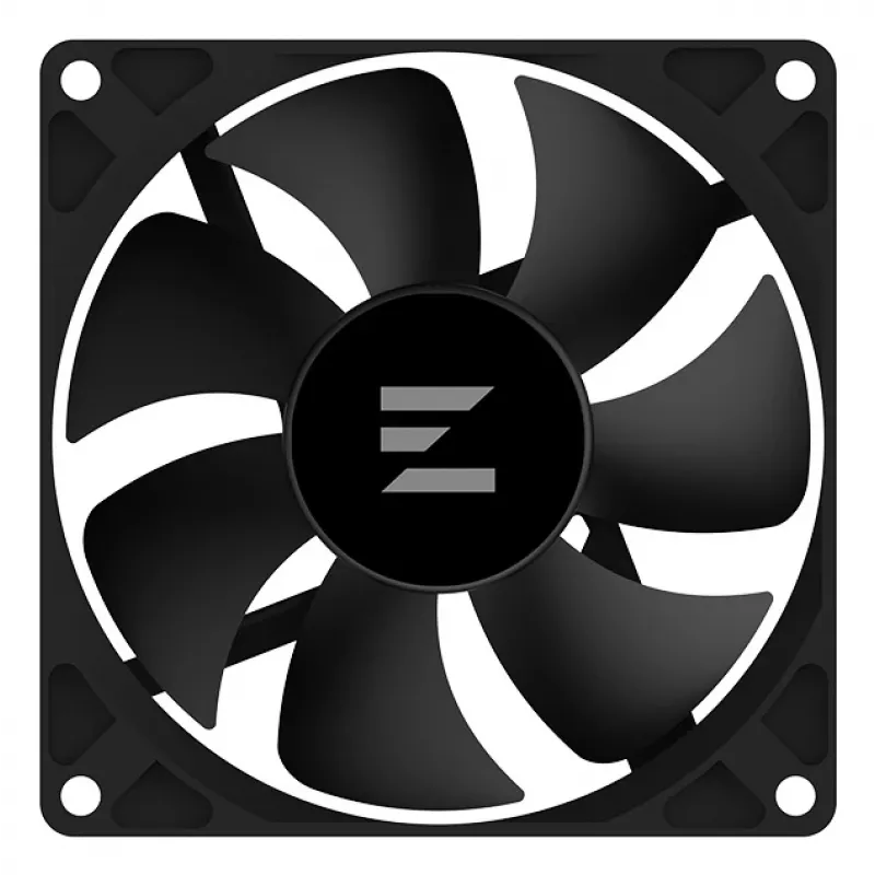 Zalman CNPS4X Must V2 arvuti jahutussüsteem Protsessori ventilaator 9.2 cm 1 tk