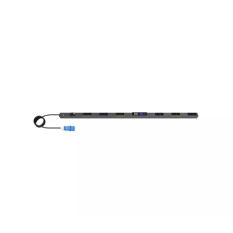 EATON CORPORATION Switched G4 Rack PDU, 0U, 39U, IEC-60309 sisend, 3 m juhe, 1f, 7,4 kW, 32 A, 200–240 V, 24 pistikupesa (12) C13, (12) C39