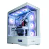 PC korpus Zalman P50 DS Valge Midi Tower