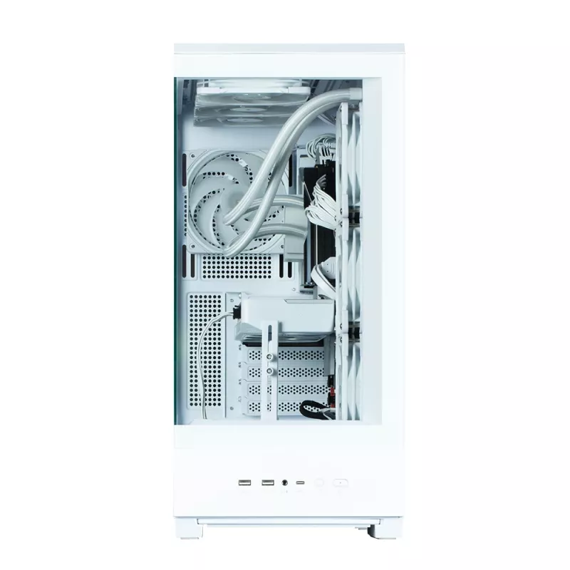 PC korpus Zalman P50 DS Valge Midi Tower