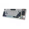 Mehaaniline numbriplokita mänguklaviatuur MSI FORGE GK600 TKL Wireless USB + Bluetooth QWERTY UK English RGB sinine/valge