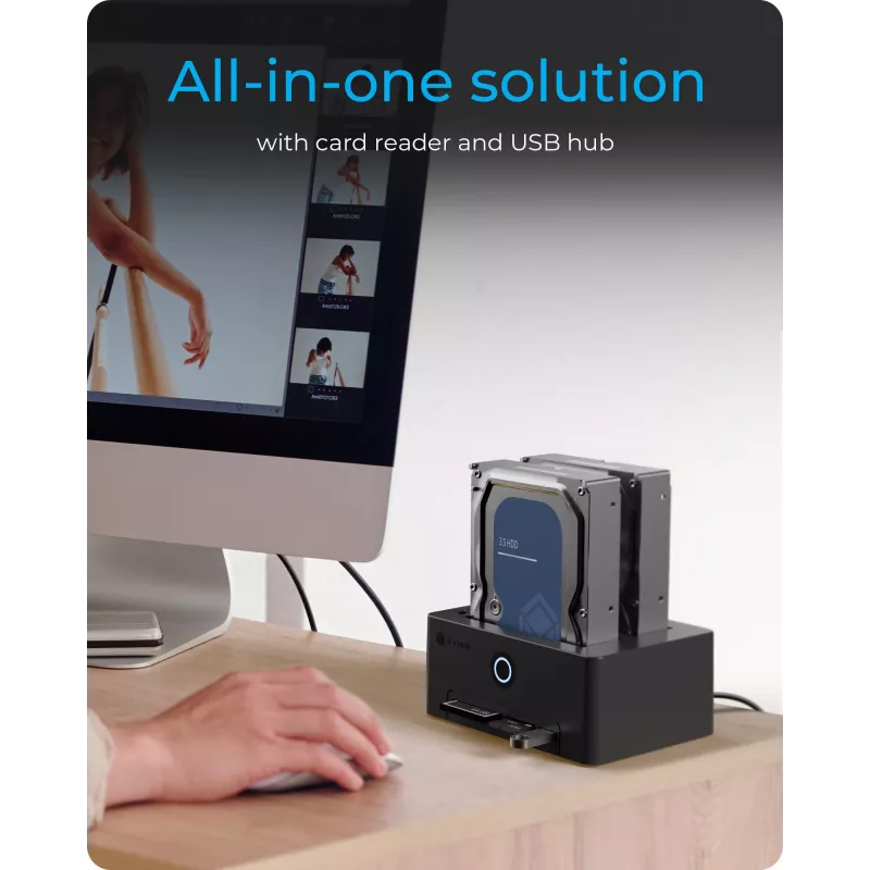 ICY BOX IB-1233CL-CR USB 3.2 Gen 1 (3.1 Gen 1) Type-A Must