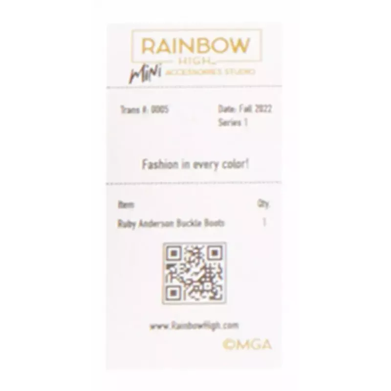 Display pack Mga Accessories Rainbow High Shoes, 27 tk — erinevad nukukingade aksessuaarid