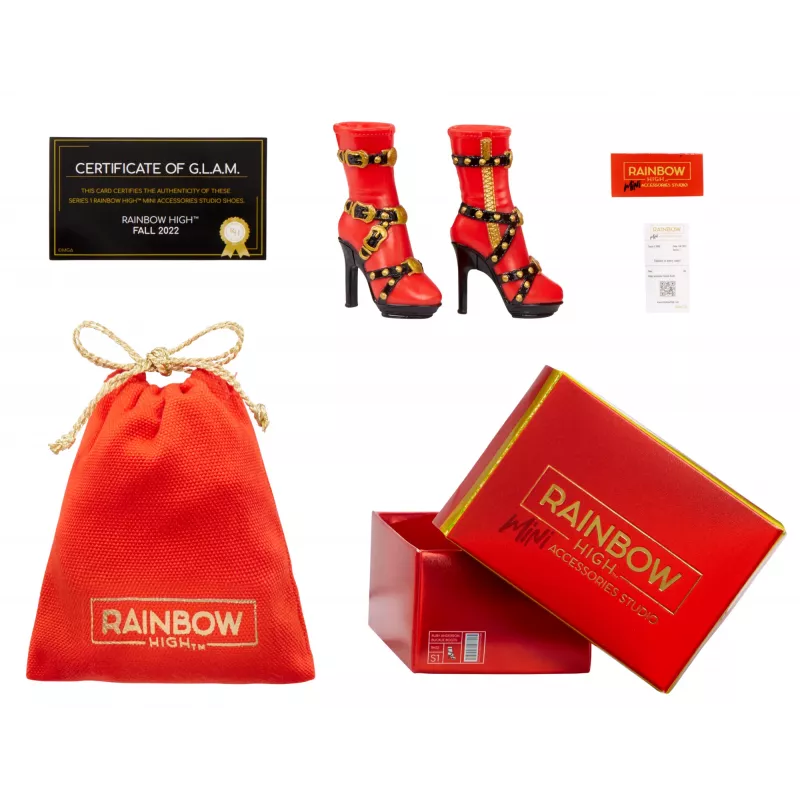 Rainbow High Accessories Studio Series 1, S Assortment in PDQ Nukukingad