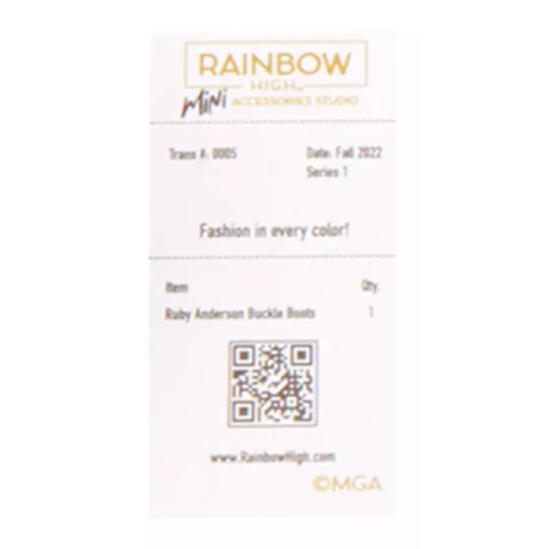 Rainbow High Accessories Studio Series 1, S Assortment in PDQ Nukukingad