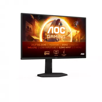 AOC G4 25G4SXU arvutimonitor 62,2 cm (24,5 tolli) 1920 x 1080 pikslit Full HD LED Must, Hall