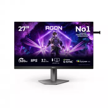AOC G2 AG276FK arvutimonitor 68,6 cm (27 tolli) 1920 x 1080 pikslit Full HD LED must, hall