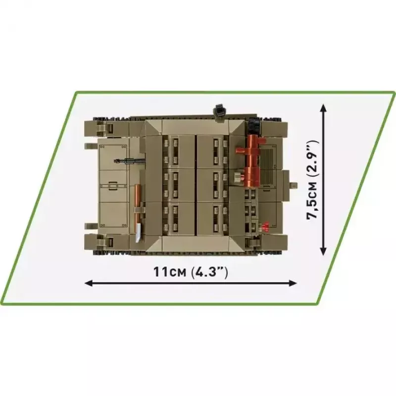 Cobi Blocks Tankette TK-3 ehituskomplekt — 323 tükki