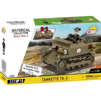 Cobi Blocks Tankette TK-3 ehituskomplekt — 323 tükki