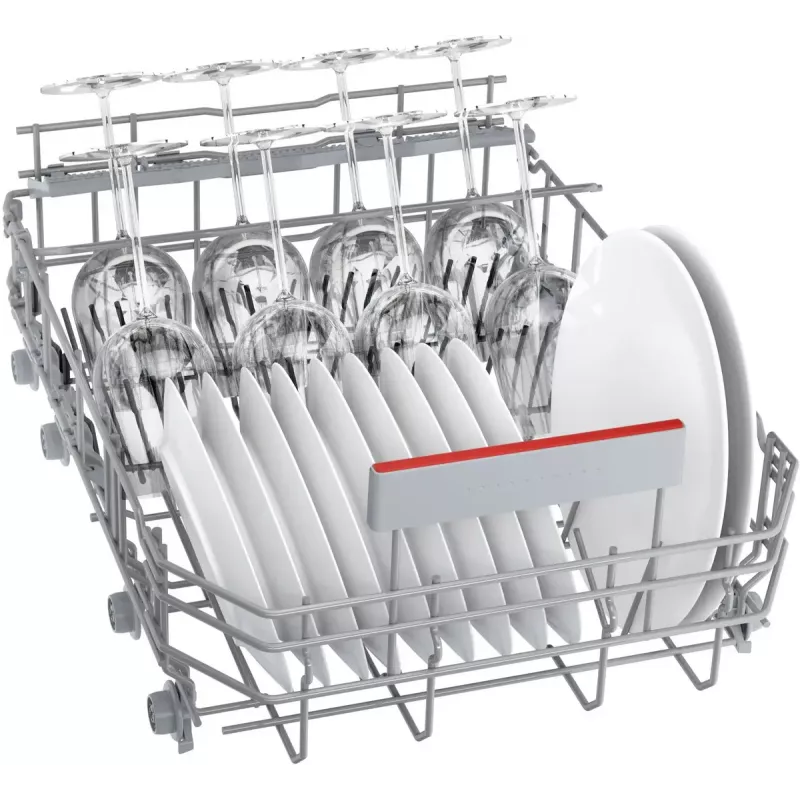 Sisseehitatud nõudepesumasin Bosch Serie 4 SPV4HMX49E — õhuke 45 cm, 10 lauanõudekomplekti, 44 dB, 6 programmi