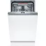 Sisseehitatud nõudepesumasin Bosch Serie 4 SPV4HMX49E — õhuke 45 cm, 10 lauanõudekomplekti, 44 dB, 6 programmi