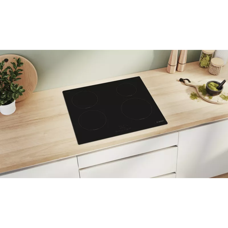 Bosch Serie 4 PUE611BB5E pliit Must sisseehitatav 60 cm tsoon-induktsioonpliit 4 tsooniga