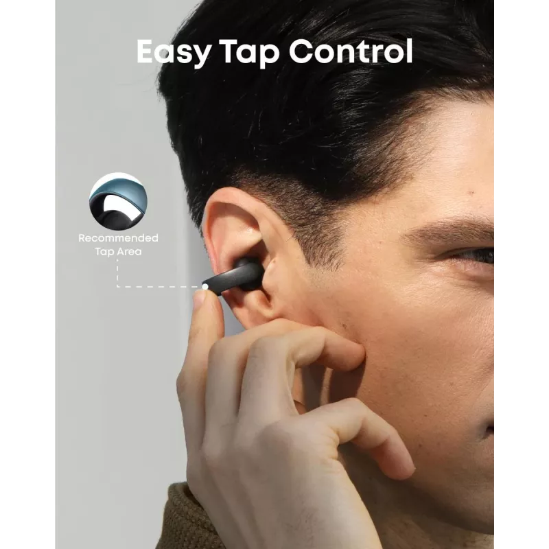 ANKER Kõrvaklapp - Soundcore Aeroclip - Must