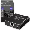 Etherneti jaotur QOLTEC 52294 1x3 RJ45 USB-C toitega