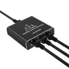 Etherneti jaotur QOLTEC 52294 1x3 RJ45 USB-C toitega