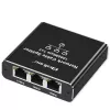 Etherneti jaotur QOLTEC 52294 1x3 RJ45 USB-C toitega
