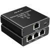 Etherneti jaotur QOLTEC 52294 1x3 RJ45 USB-C toitega