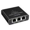 Etherneti jaotur QOLTEC 52294 1x3 RJ45 USB-C toitega