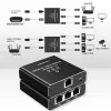Etherneti jaotur QOLTEC 52294 1x3 RJ45 USB-C toitega