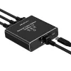 Etherneti jaotur QOLTEC 52294 1x3 RJ45 USB-C toitega