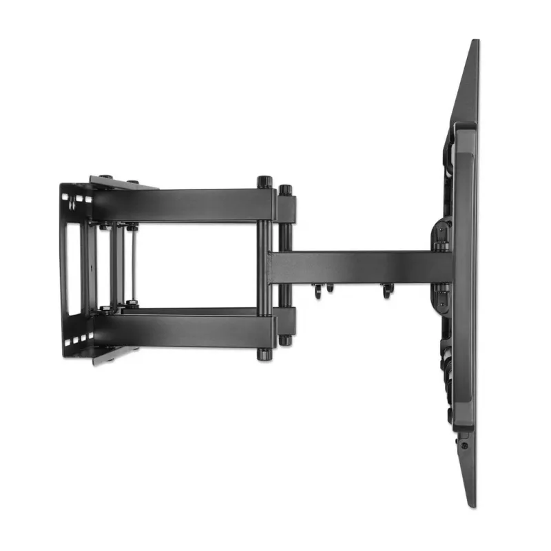 Manhattan seinakinnitus teleritele ja monitoridele (täisliigutusega), ekraanidele 37 inch kuni 100 inch, VESA ühilduvus: kõik vahemikus 200x200mm kuni 900x600mm – kontrollige ekraani tagaküljel olevate nelja kinnitusava mõõtmeid, et veenduda sobivuses, max 80 kg, Must, Kronstein, Eluaegne garantii