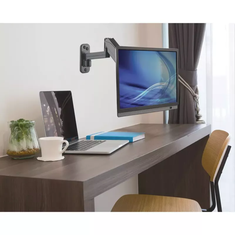 Seinale kinnitatav vedruraam telerile ja monitorile Manhattan 461610