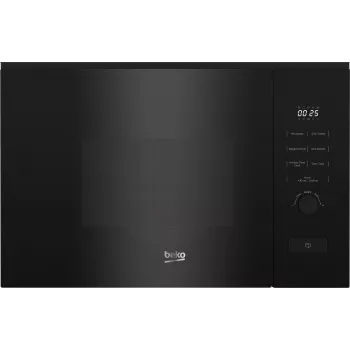 Sisseehitatud mikrolaineahi BEKO BMGB20212B, grill, 800 W, 20 L, pöördnupp ja nupud, 24,5 cm pöördalus, must