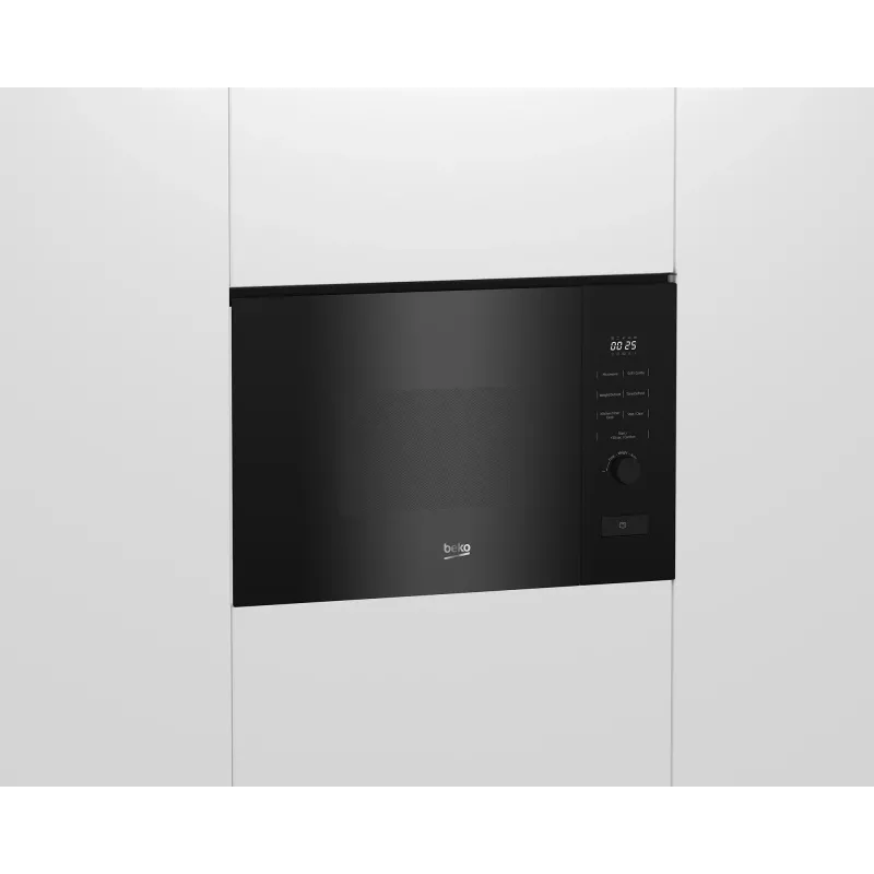 Sisseehitatud mikrolaineahi BEKO BMGB20212B, grill, 800 W, 20 L, pöördnupp ja nupud, 24,5 cm pöördalus, must