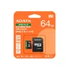 MicroSDXC-kaart ADATA Speed Plus 64 GB UHS Class 3 mudel UD64GUI3V30A2SP-RA1