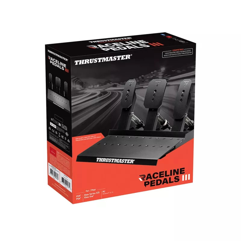 Thrustmaster Raceline Pedals III Must PC, PlayStation 4, PlayStation 5, Xbox One, Xbox Series S, Xbox Series X