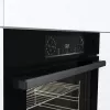Sisseehitatud elektriahi Gorenje BSA6737E15BG — 77 L, must, digitaalne taimer, konvektsioon, grill, pitsafunktsioon