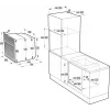 Sisseehitatud elektriahi Gorenje BSA6737E15BG — 77 L, must, digitaalne taimer, konvektsioon, grill, pitsafunktsioon