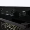 Sisseehitatud elektriahi Gorenje BSA6737E15BG — 77 L, must, digitaalne taimer, konvektsioon, grill, pitsafunktsioon