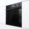 Sisseehitatud elektriahi Gorenje BSA6737E15BG — 77 L, must, digitaalne taimer, konvektsioon, grill, pitsafunktsioon