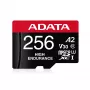 MicroSDXC mälukaart ADATA 256 GB AUSDX256GUI3V30SHA2-RA1 UHS-I Class 10 V30 (lugemine 100 MB/s, kirjutamine 80 MB/s) koos SD-adapteriga
