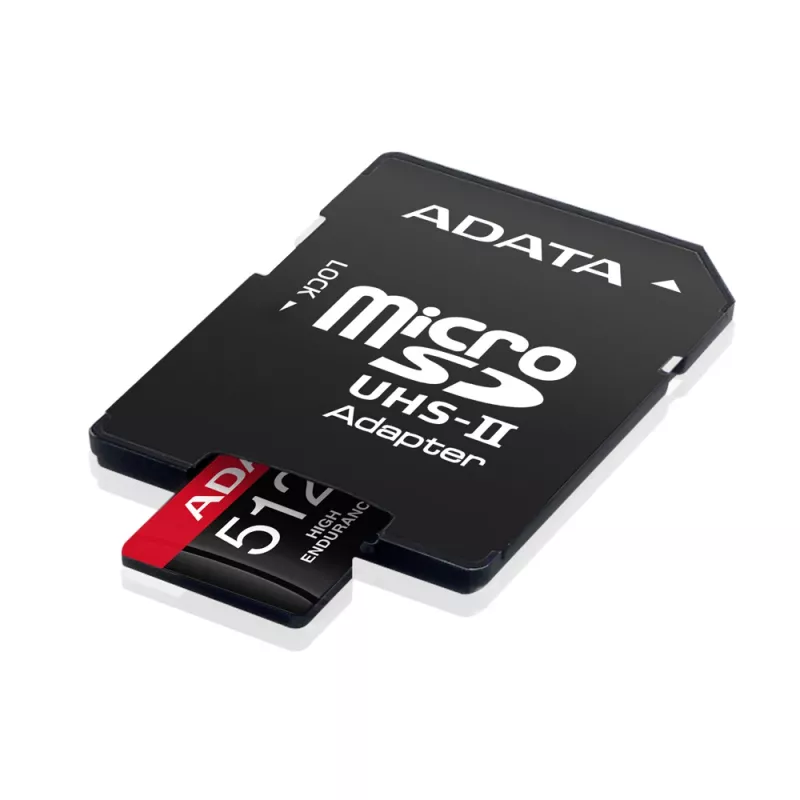 MicroSDXC-mälukaart ADATA 512 GB UHS‑I U3 V30 Class 10 A2, 100/85 MB/s, veekindel