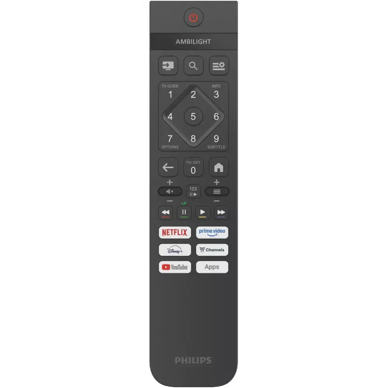 LED-teler Philips 50PUS8010/12 50 tolli (126 cm) 4K Ultra HD 3840x2160, LED, Titan OS, HDMI 2.1, Ambilight, Wi‑Fi, Bluetooth 5.2