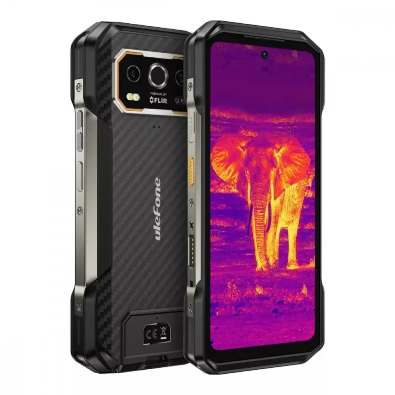Nutitelefon UleFone Armor 27T 6,58-tolline 12 GB muutmälu 256 GB must, energiaklass A