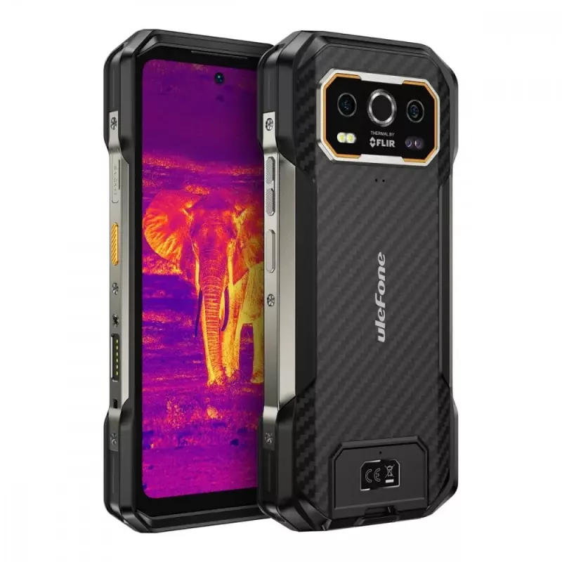 Nutitelefon UleFone Armor 27T 6,58-tolline 12 GB muutmälu 256 GB must, energiaklass A