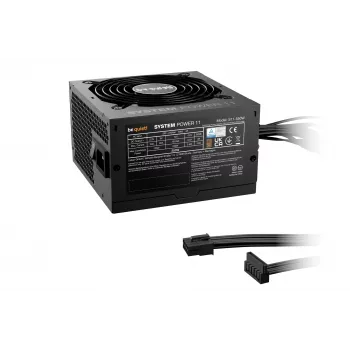 be quiet! System Power 11 550W toiteplokk 20+4 pin ATX ATX Must