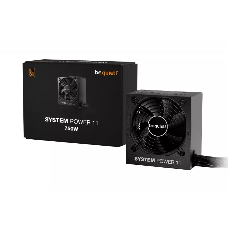 be quiet! System Power 11 750W toiteplokk 20+4 pin ATX ATX Must