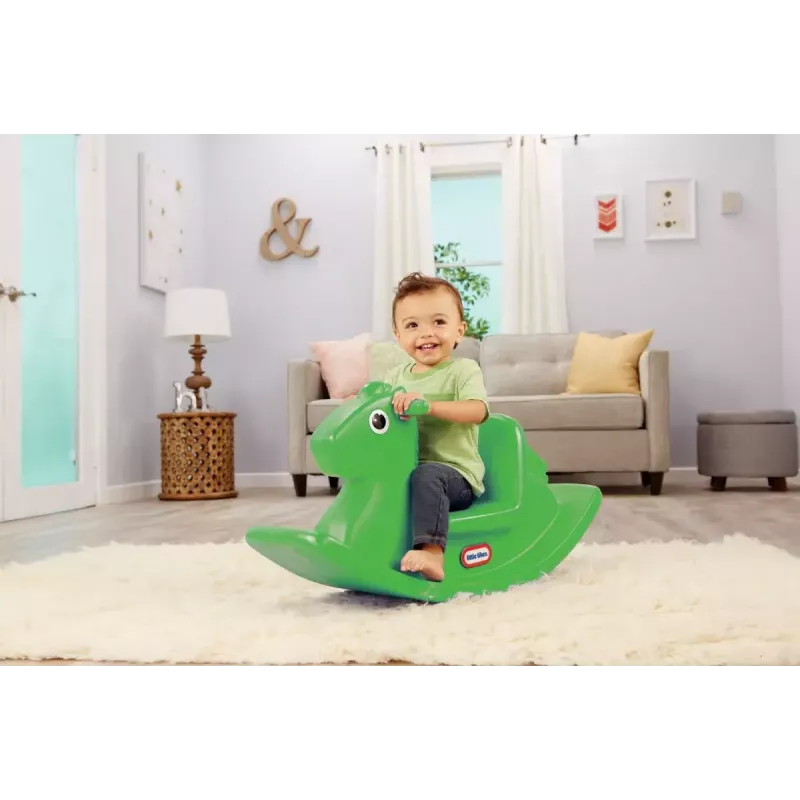 Sõiduk-imitatsioon Little Tikes Ricking Horse 174209E3 laimiroheline – mudilase kiikhobune sisetingimustes mängimiseks