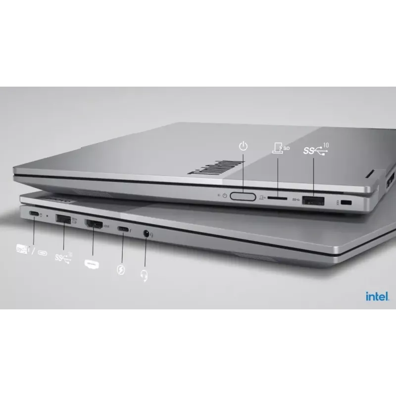 Sülearvuti Lenovo ThinkBook 14 G5 2in1 14,0 tolli Ultra 5 225U 16GB 512GB INT W11Pro Puutetundlik Luna Grey