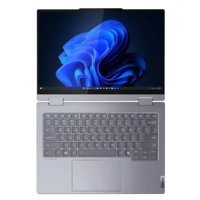 Sülearvuti Lenovo ThinkBook 14 G5 2in1 14,0 tolli Ultra 5 225U 16GB 512GB INT W11Pro Puutetundlik Luna Grey